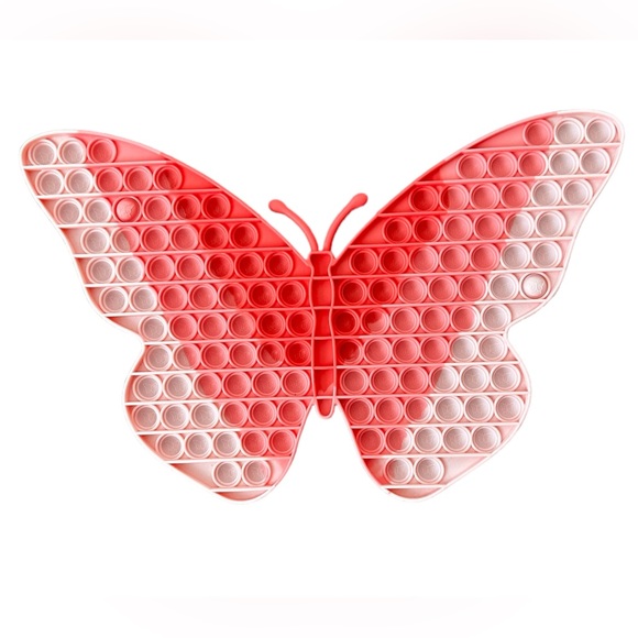 Large Butterfly Pop It. 130 Bubbles to pop! Butterfly 🦋 - Picture 2 of 2